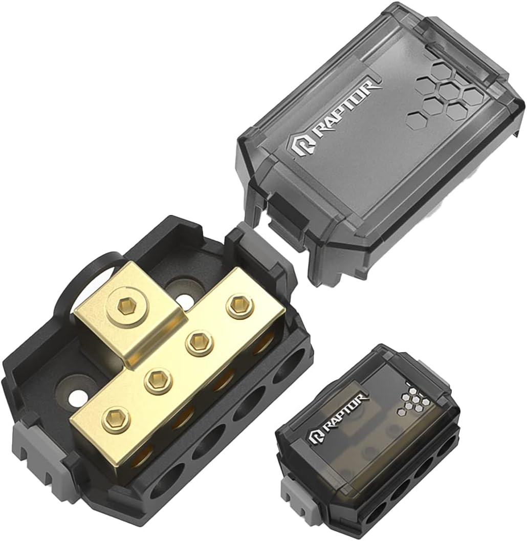 RAPTOR RDB2 PRO SERIES 4-POSITION GROUND DISTRIBUTION BLOCK