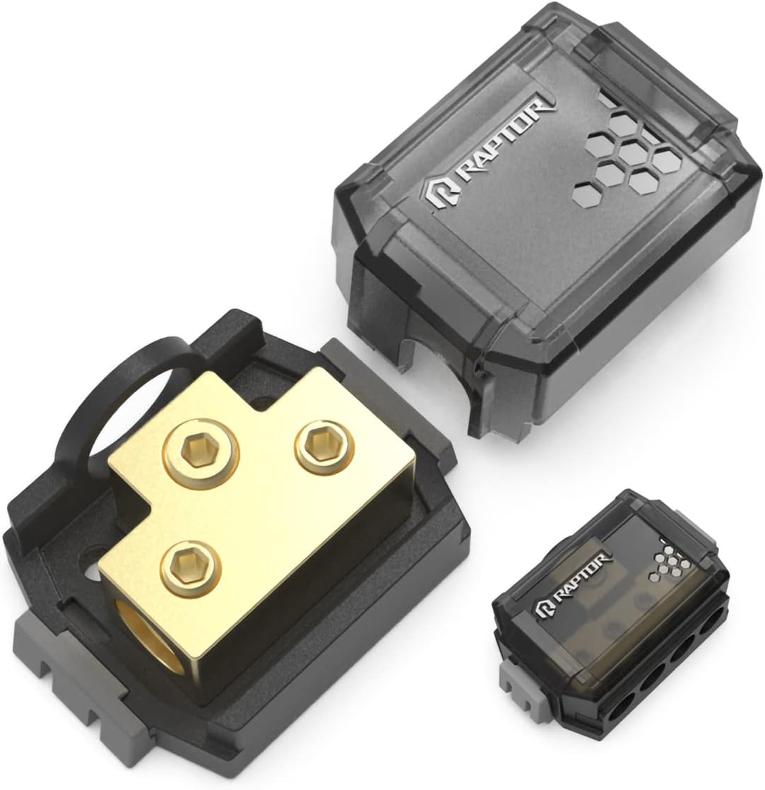 RAPTOR RDB3 2-Position Ground Distribution Block - Pro Series