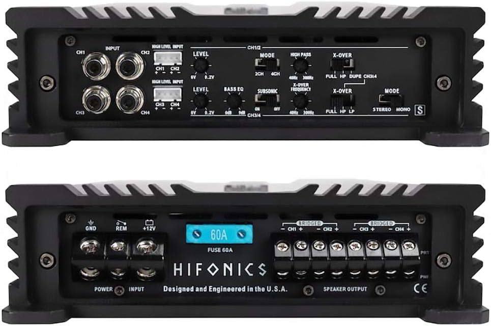 Hifonics GE-1400.4 Gemini Elite 4-Channel Amplifier