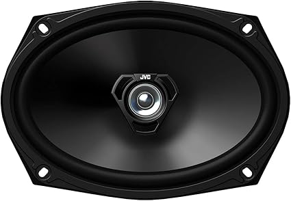 JVC CS-DF6920 DRVN Series 6x9 inch 2-Way 400 Watt Car Speakers (Coaxial) - Set of 2 (Black) with Powerful Sound and Tough Looking Design