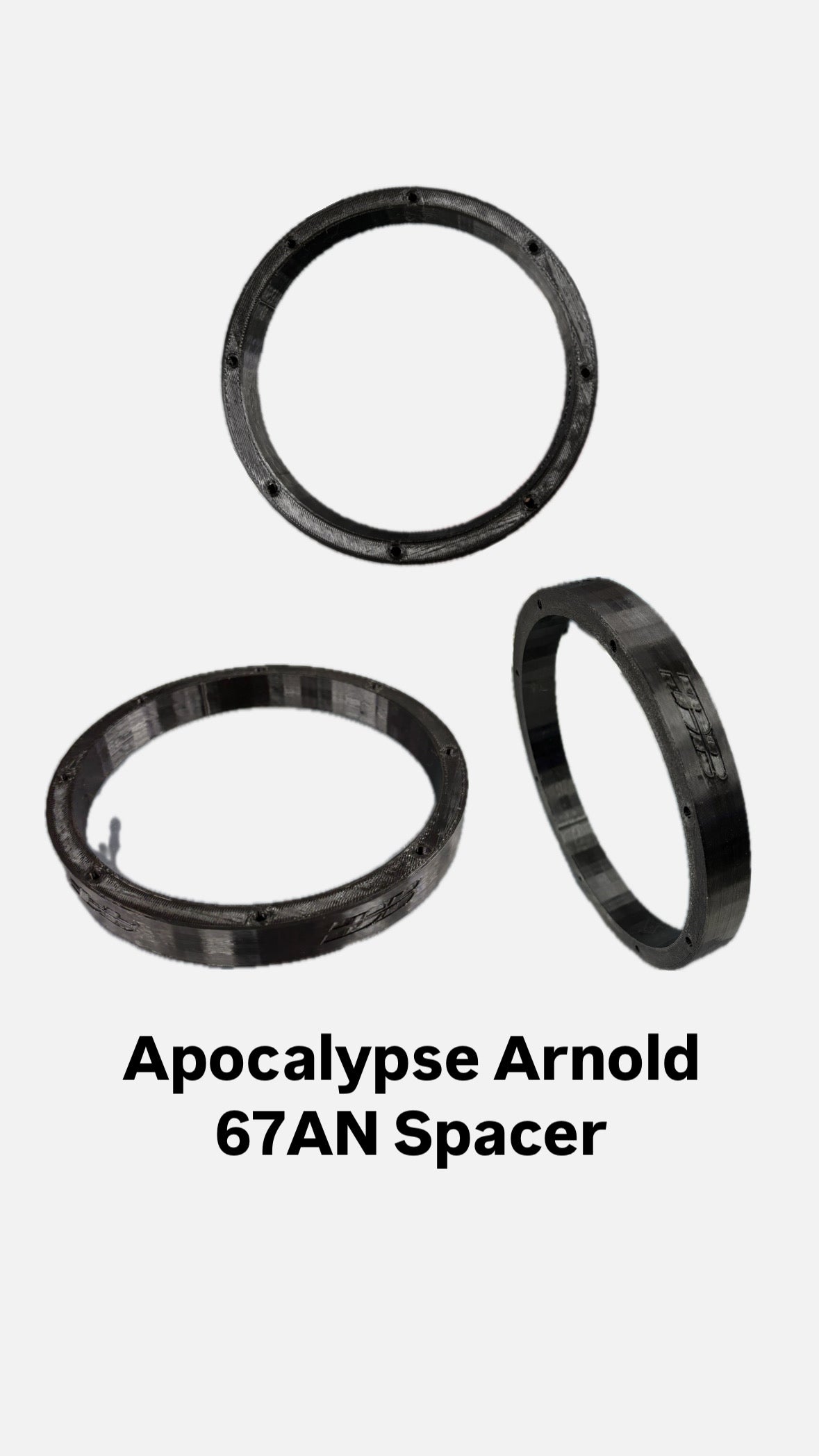 ECA Deaf Bonce Apocalypse Aronold Sylvester Spacer Rings 6.5