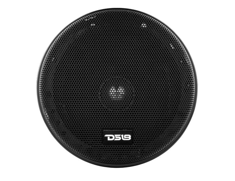 DS18 Car Audio Bundle – Universal SS-SSTT265-3 Vinyl Tiddy-Panel with 2× DS18 PRO-FR6NEO 6.5