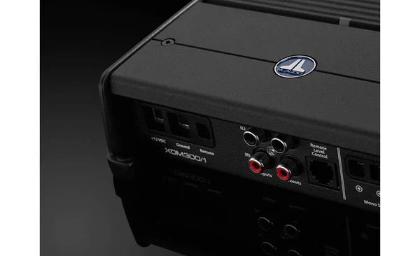 JL Audio XDM300/1 Mono car/marine subwoofer amplifier — 300 watts RMS x 1 at 2 ohms