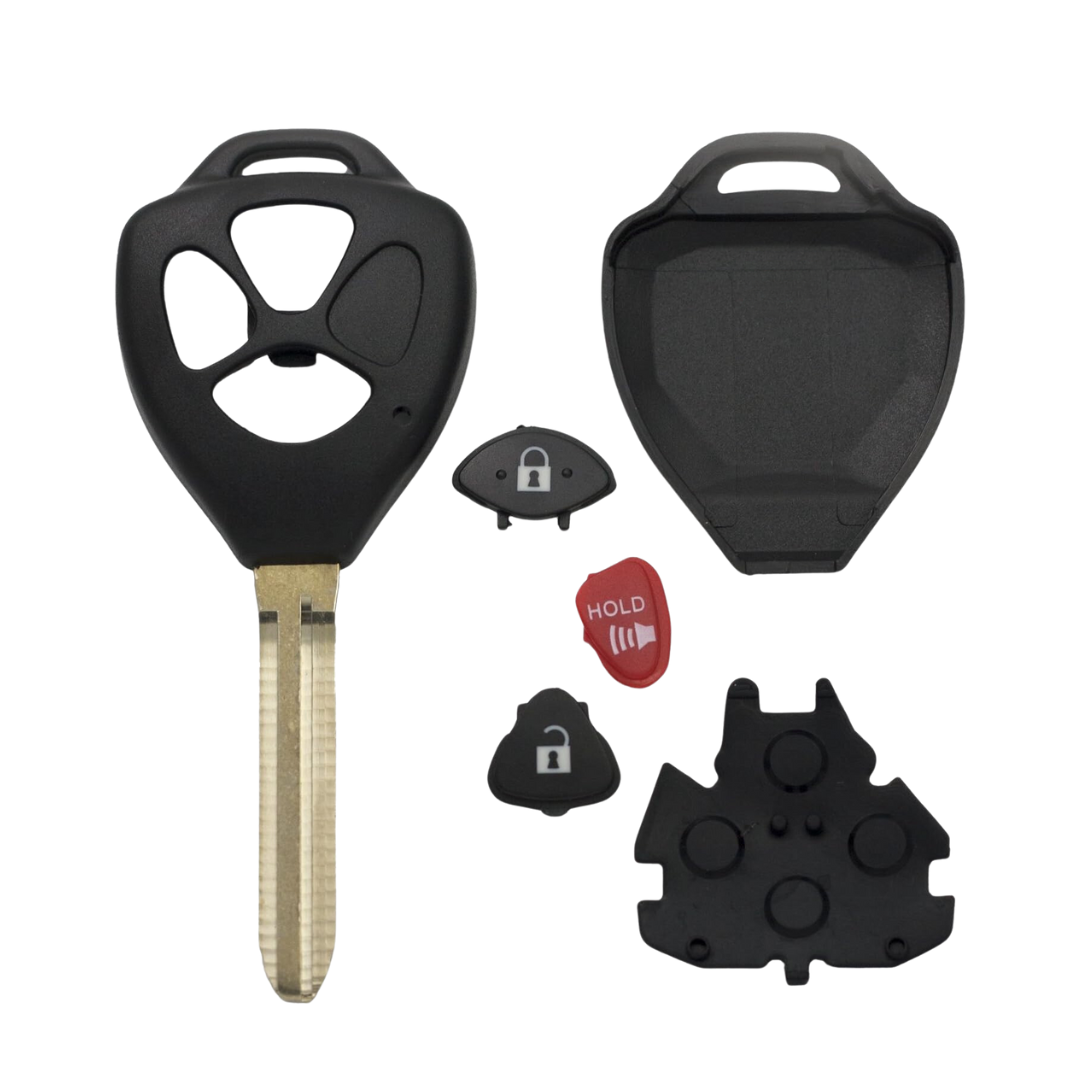 2005-2014 Toyota Scion / 3-Button Remote Head Key SHELL / TR47 / HYQ12BBY, HYQ12BDC, GQ4-29T (AFTERMARKET)
