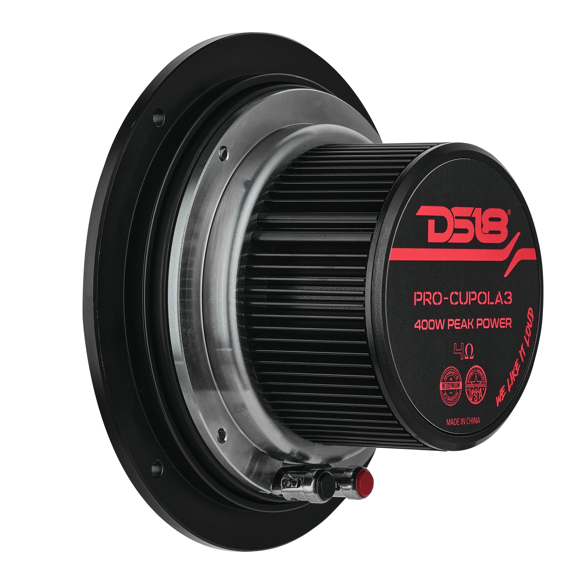5.25'' High End Professional Soft Dome Mid Range Loudspeaker with Neodymium Magnet | 300W RMS 4-Ohm