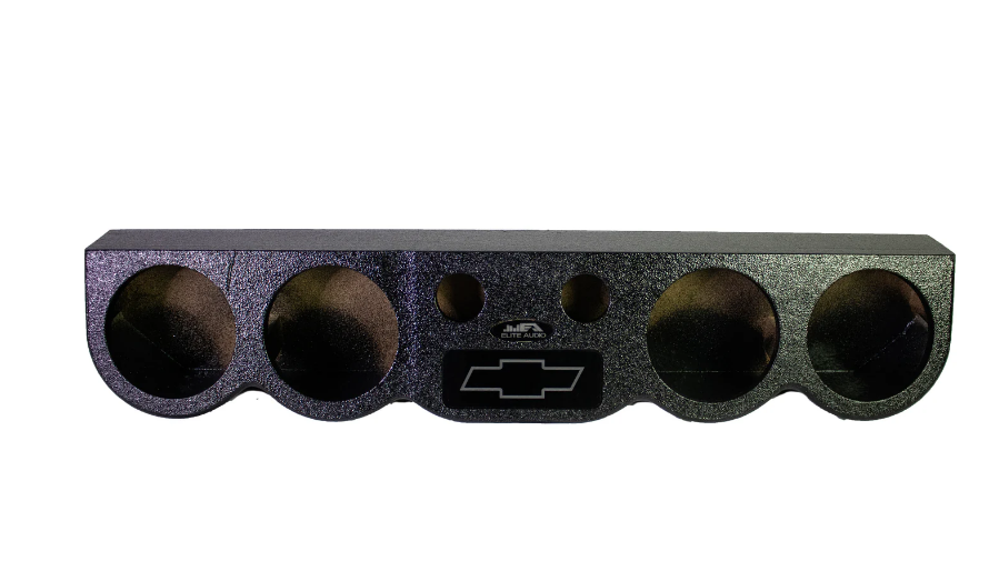 Pride Car Audio Bundle – SS-ROOFPANEL 4x6.7 Roof Pod with Chevy Logo + (2) Pride Solo 300 Competition 6.5