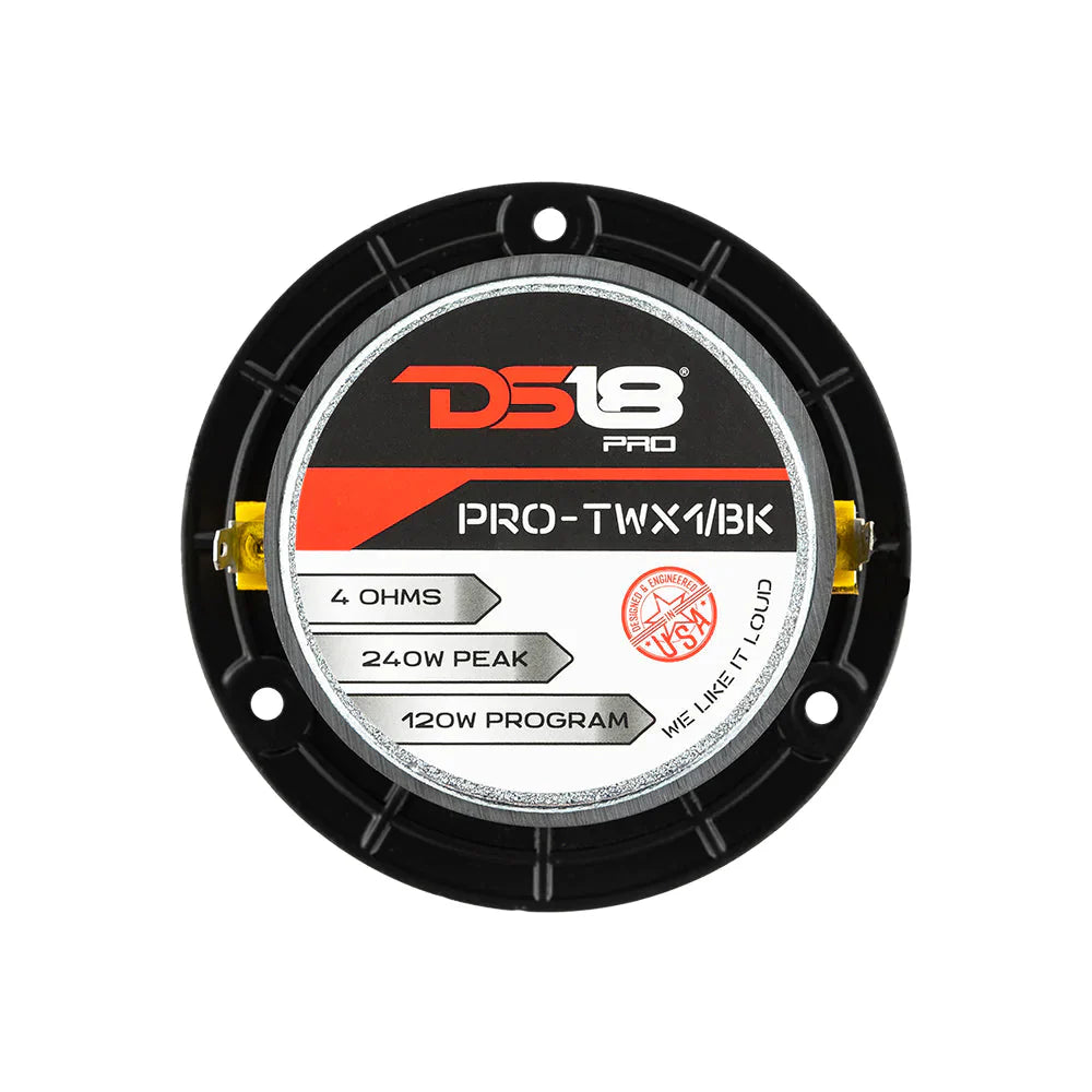 DS18 PRO-TWX1/BK 3.8