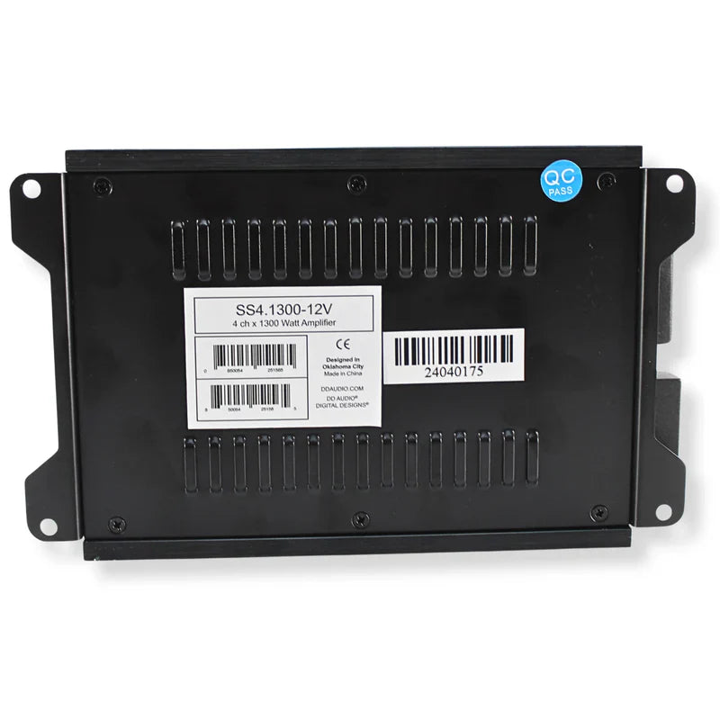 1300W 4-Channel 2-Ohm Class-D Full Range Amplifier DD Audio SS Series / SS4.1300