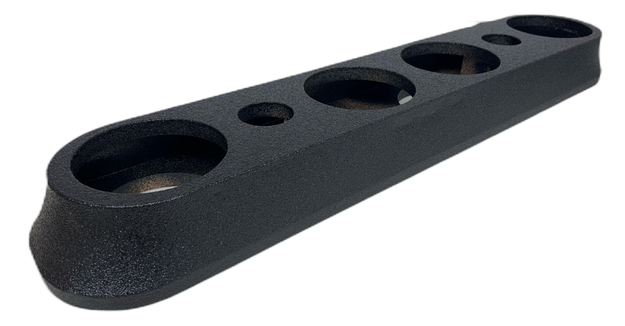 Headliner mount enclosure for Quad 6.5