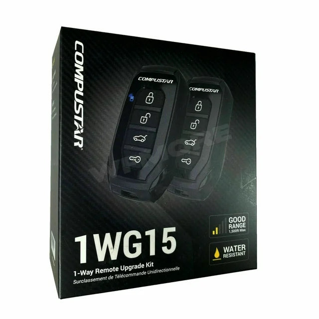 Compustar RF-1WG15-AP 1500-FT Remote Kit + FT-CMX-HC START IT+Blade-AL+ADS-USB