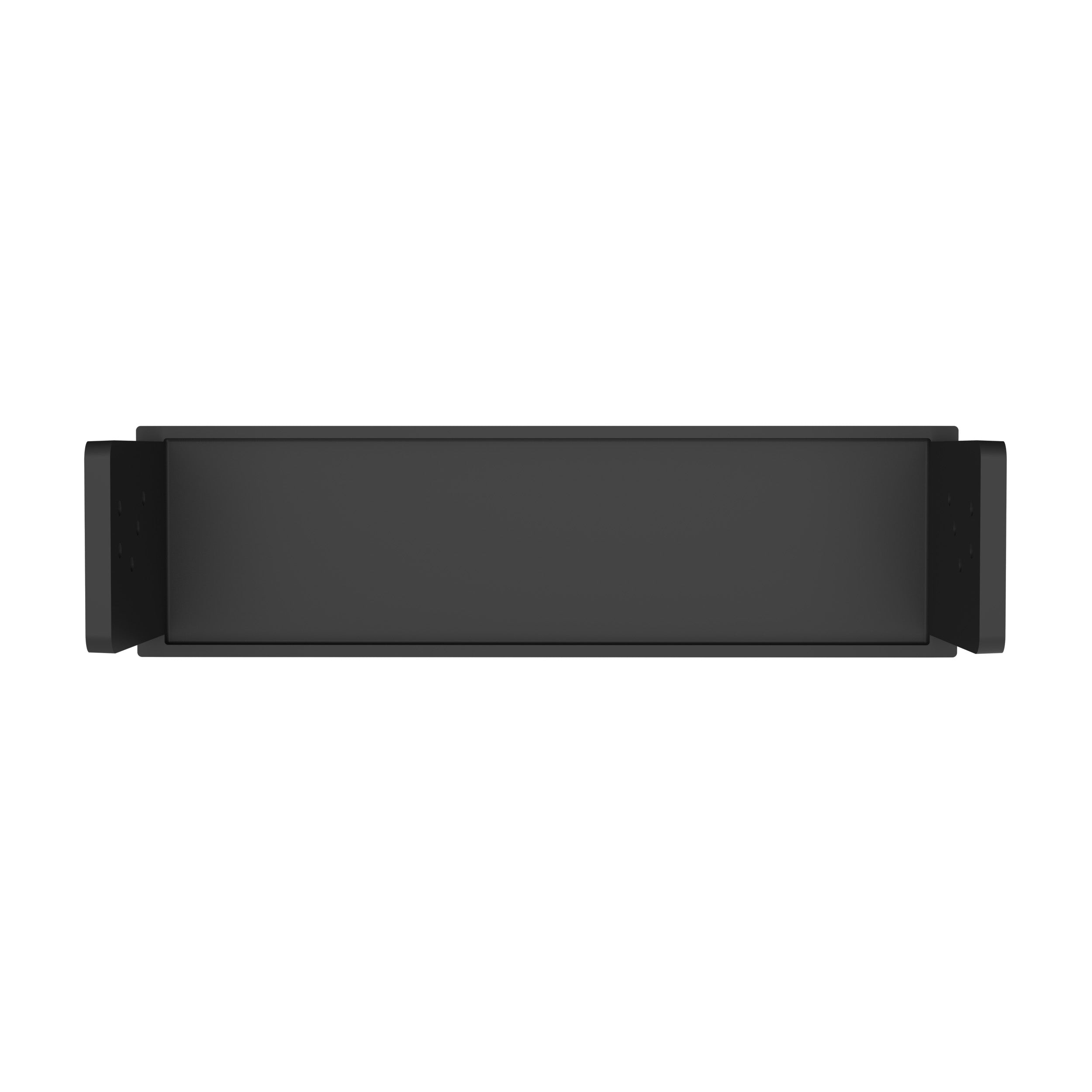 METRA, UNIVERSAL SINGLE-DIN BLANK PLATE FOR 95-SERIES DOUBLE-DIN DASH KITS