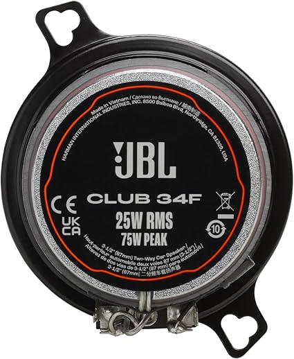 JBL Club 34F Club Series 3-1/2