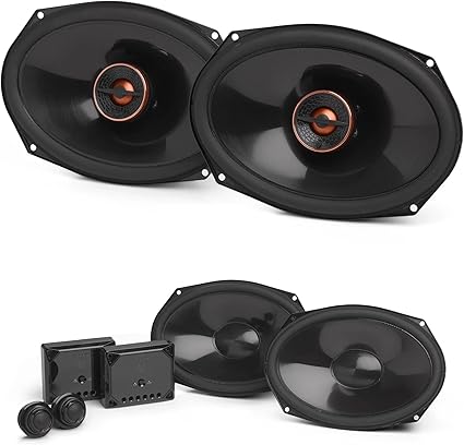 Infinity Reference Series 1 Pair REF697CF 6x9 2-Way Component Set with 1 Pair REF697F 6x9 2-Way Coax Set