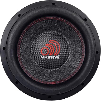 Massive Audio HIPPOXL102 – 10 Inch Car Audio Subwoofer, High Performance Subwoofer for Cars