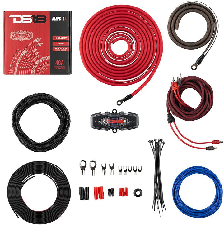 DS18 2012-2021 RAM 3500 Crew and Quad Cab Front and Back Doors Speakers Better Upgrade/Replacement Package 1600 Watts