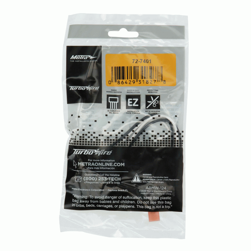 Metra 72-7401 Nissan Speaker Harness - Pair