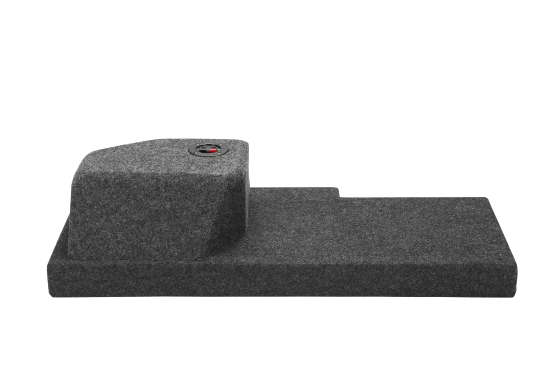2002-2008 Dodge Quad Cab Carpeted single Sub Box 1X10