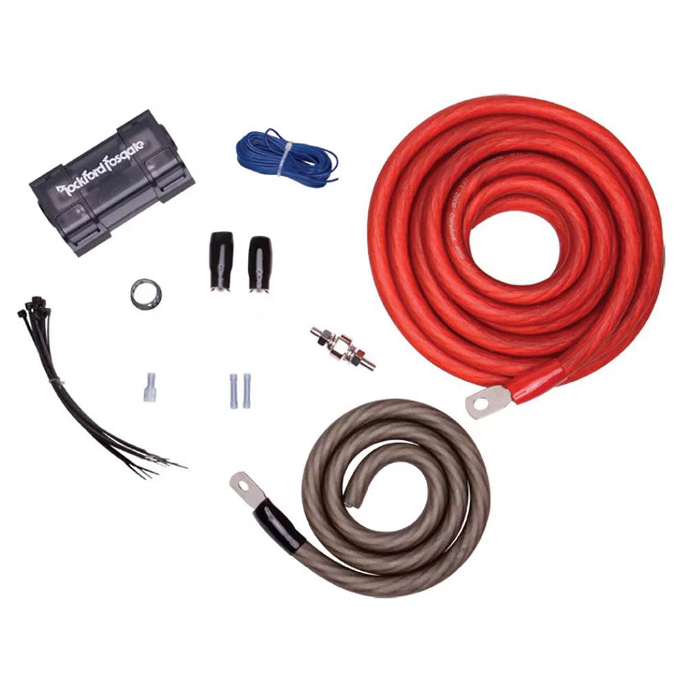 Rockford Fosgate RFK1D Dual Amp 1/0 AWG Dual Amp Wiring Kit