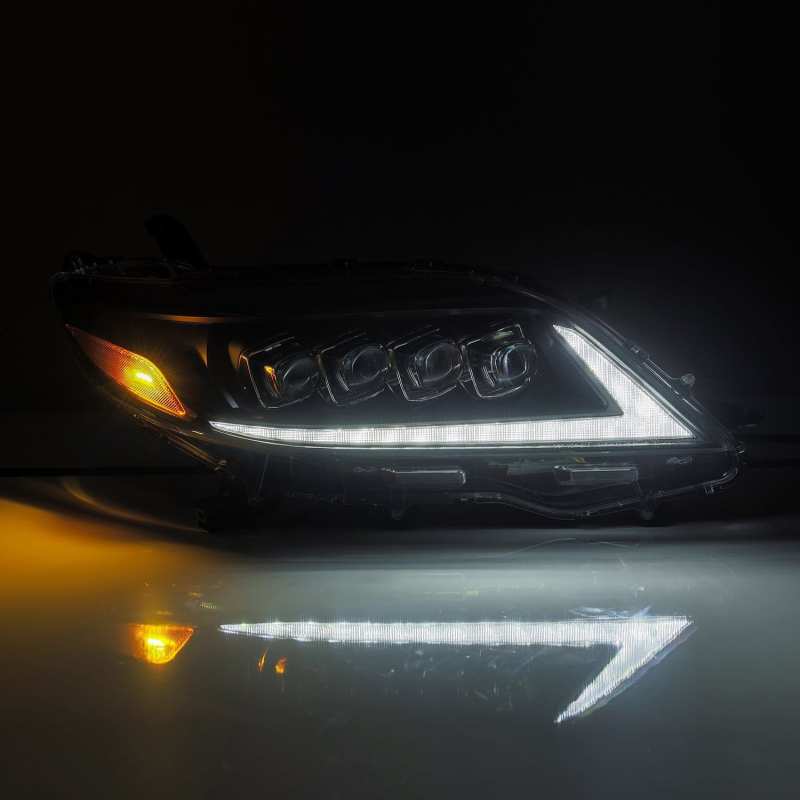 AlphaRex 11-20 Toyota Sienna NOVA-Series LED Projector Headlights Black
