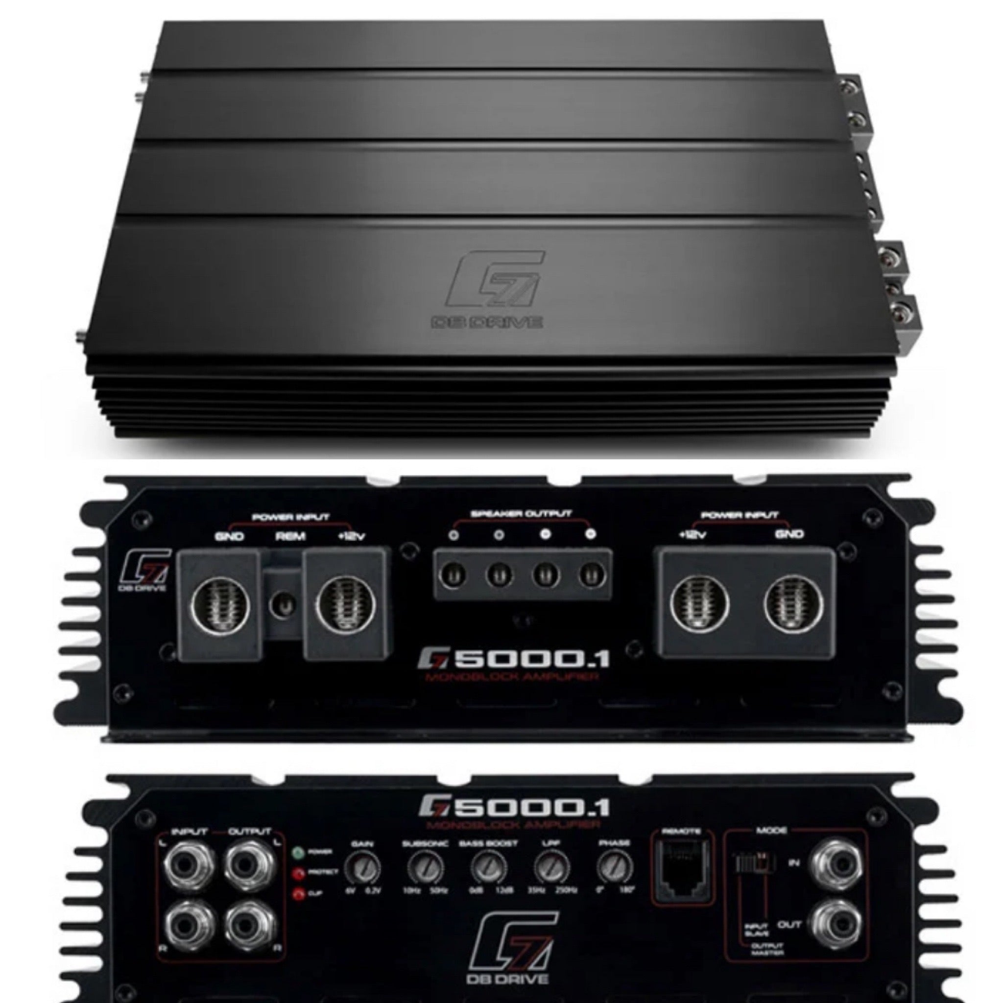 db drive G7 5000.1 Amplifier Mono Block Perfect for Custom Bass Consoles