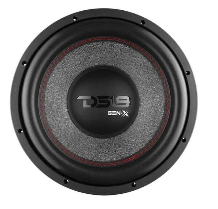 DS18 Car Audio Bass Bundle – G1800.1D 1800W Max Class-D Monoblock Amplifier + GEN-X124D 12