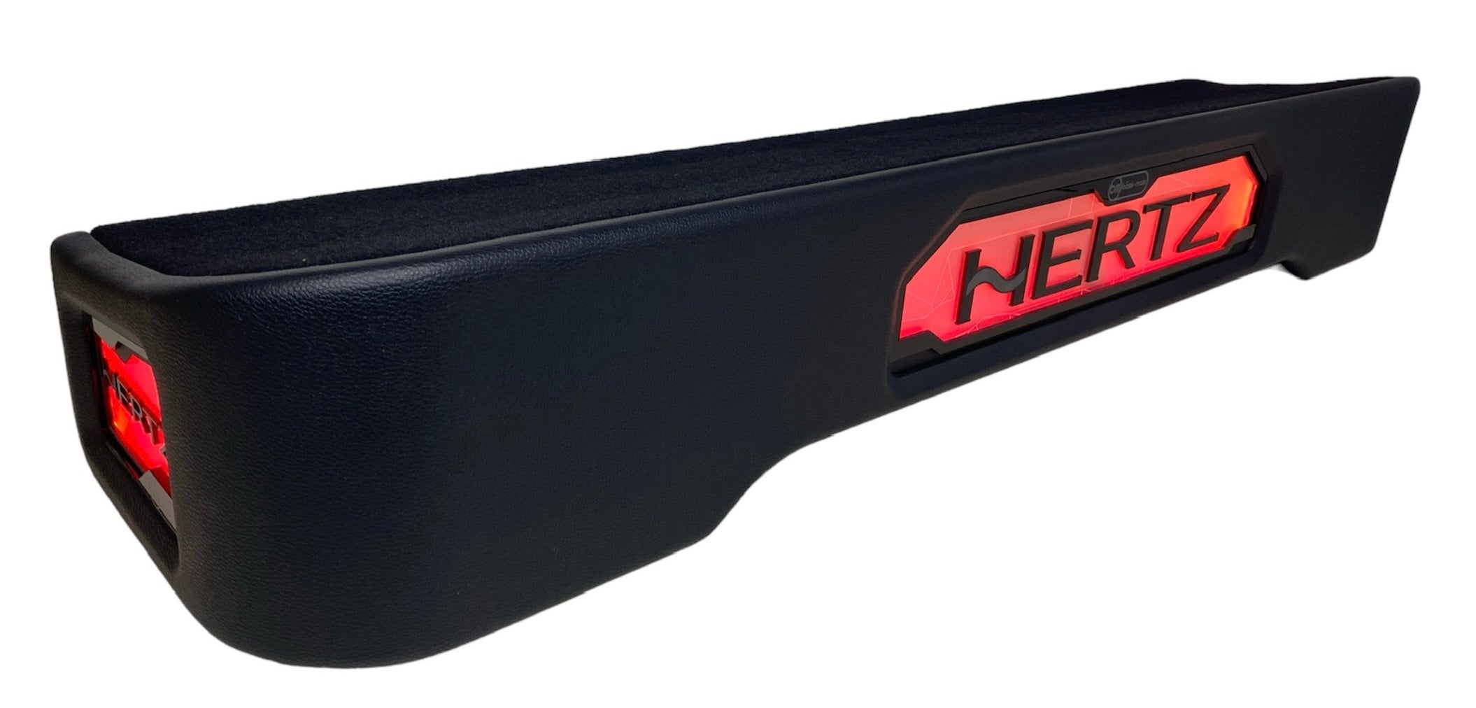 Ford F-150 Crew Cab & Super Duty F-250 / F-350 Crew Cab Round corner Vinyl Hertz dual 10