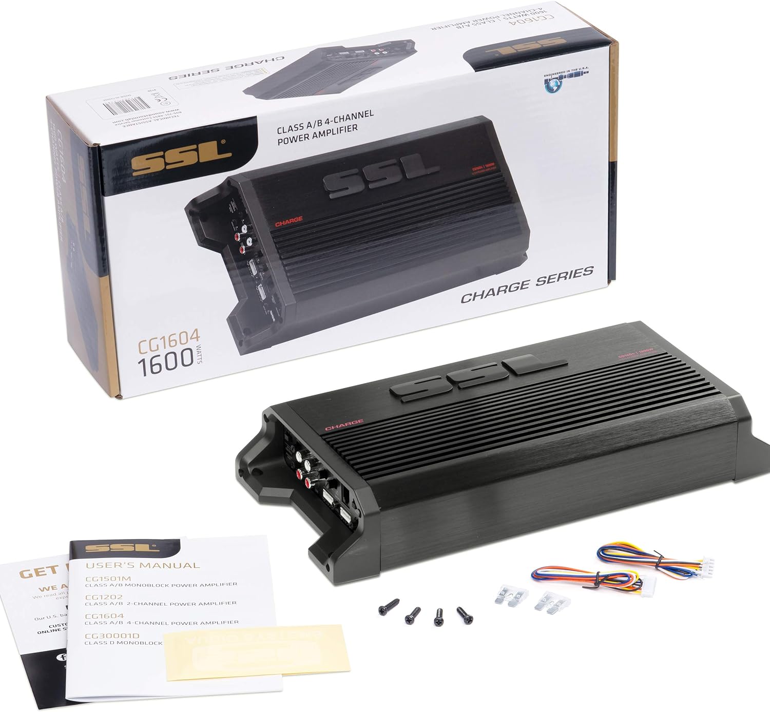 Soundstorm CG1604 Charge Mini Amplifier 1600 Watt 4 Channel