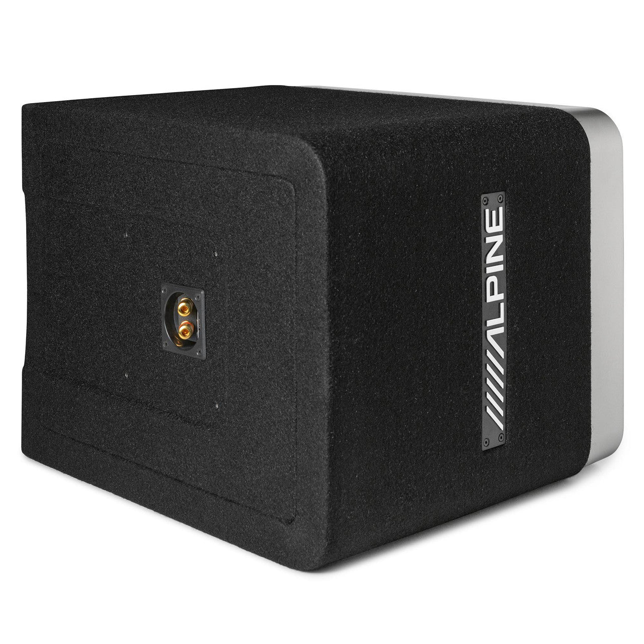 Alpine R2-SB10V 10-inch R-Series Halo Preloaded Subwoofer Enclosure with ProLink™ w/ R2-A75M Bundle
