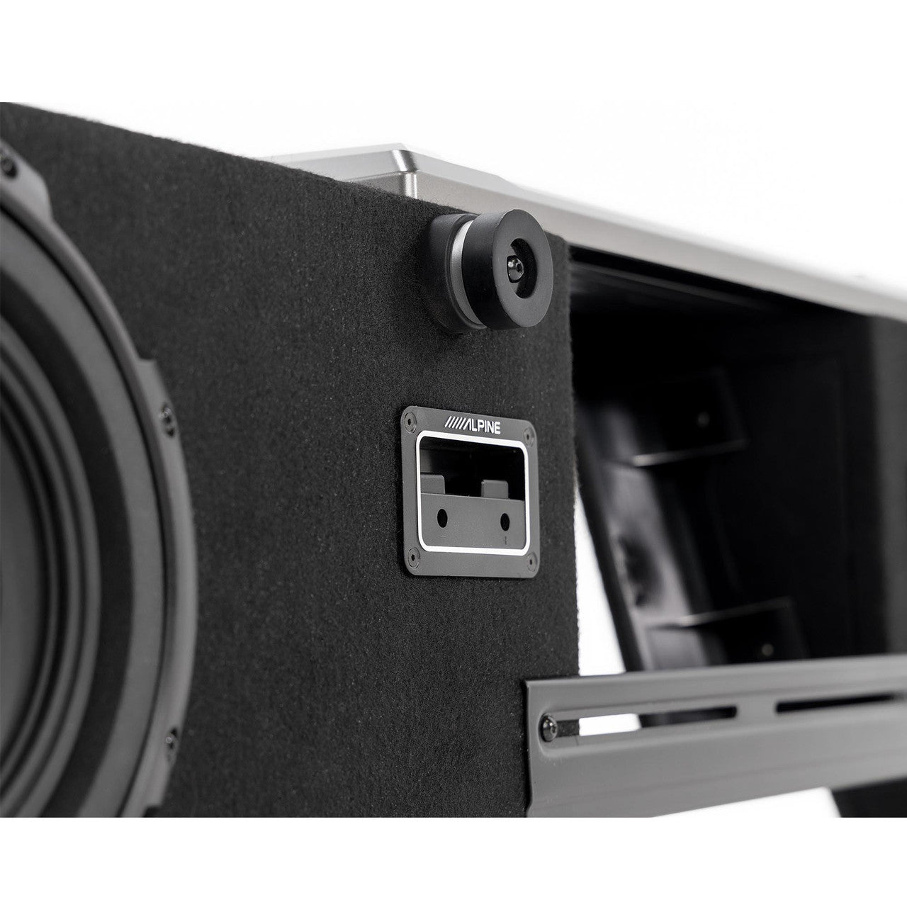 Alpine R2-DB8V-TRK Dual 8” Alpine Halo R-Series Preloaded Truck Subwoofer Enclosure