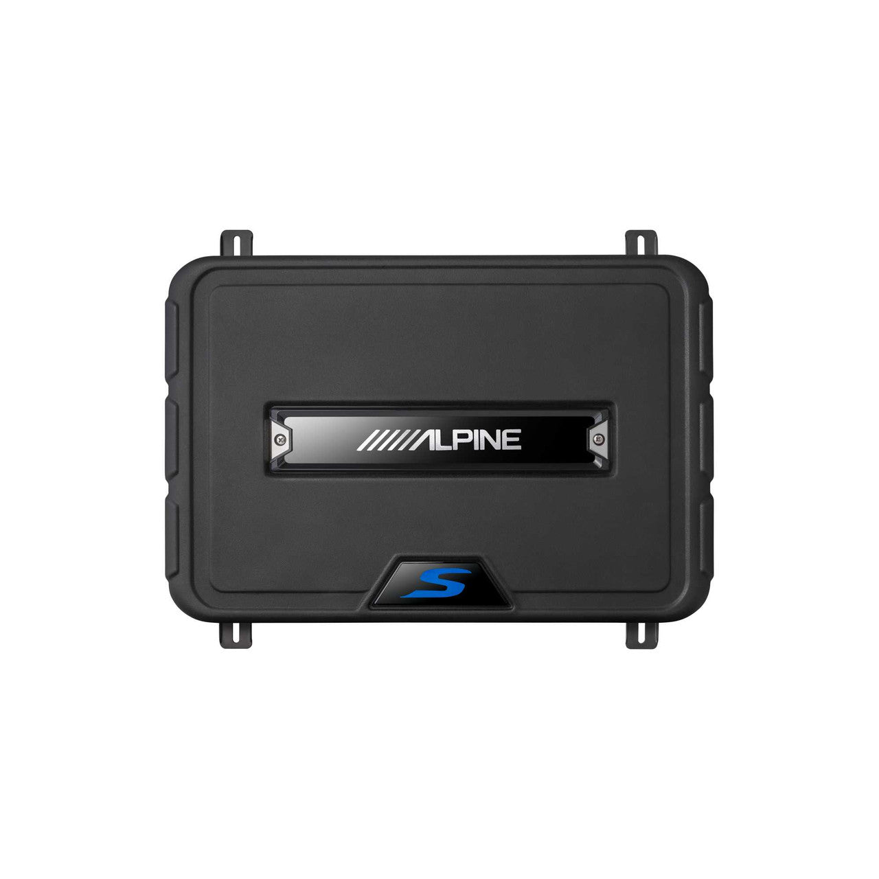 Alpine S2-A55V S-Series 5-Channel Amplifier & SS-SB10 Single 10” S-Series Shallow Preloaded Subwoofer Enclosure