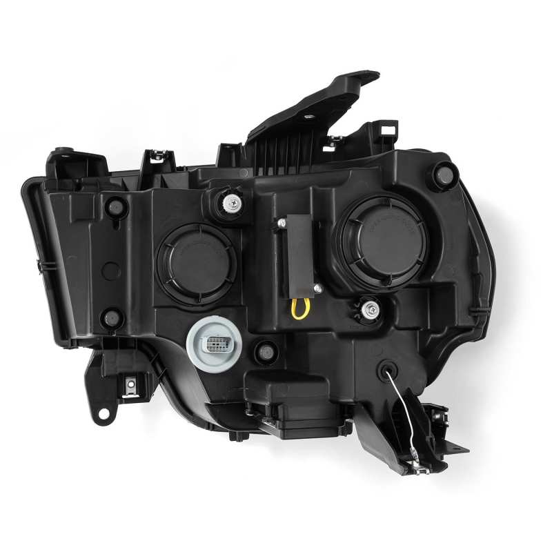 AlphaRex 19-24 Ram 2500/3500/4500/5500 PRO-Series Halogen Projector Headlights Black