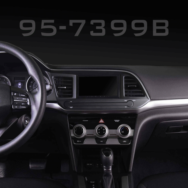 95-7399B Hyundai Elantra 2019-2020 dash kit