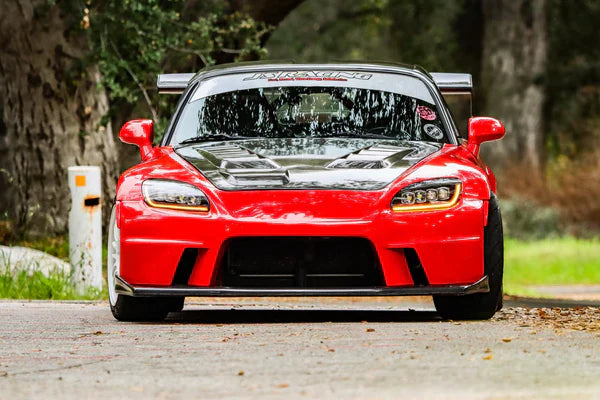 AlphaRex 99-09 Honda S2000 NOVA-Series LED Projector Headlights Black