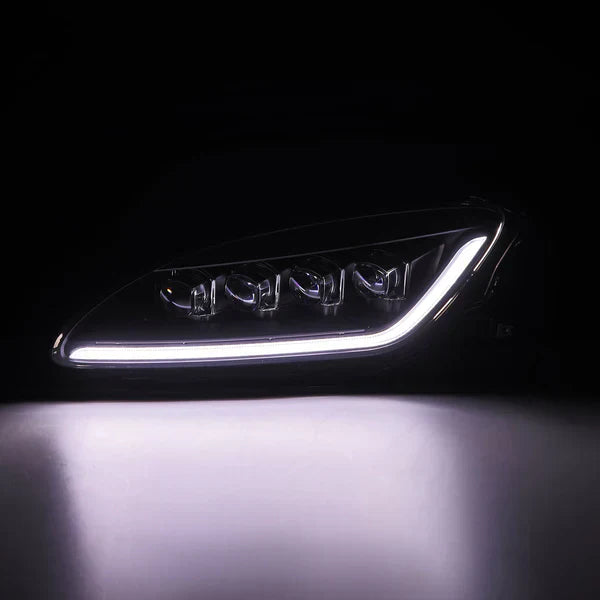 AlphaRex 99-09 Honda S2000 NOVA-Series LED Projector Headlights Black