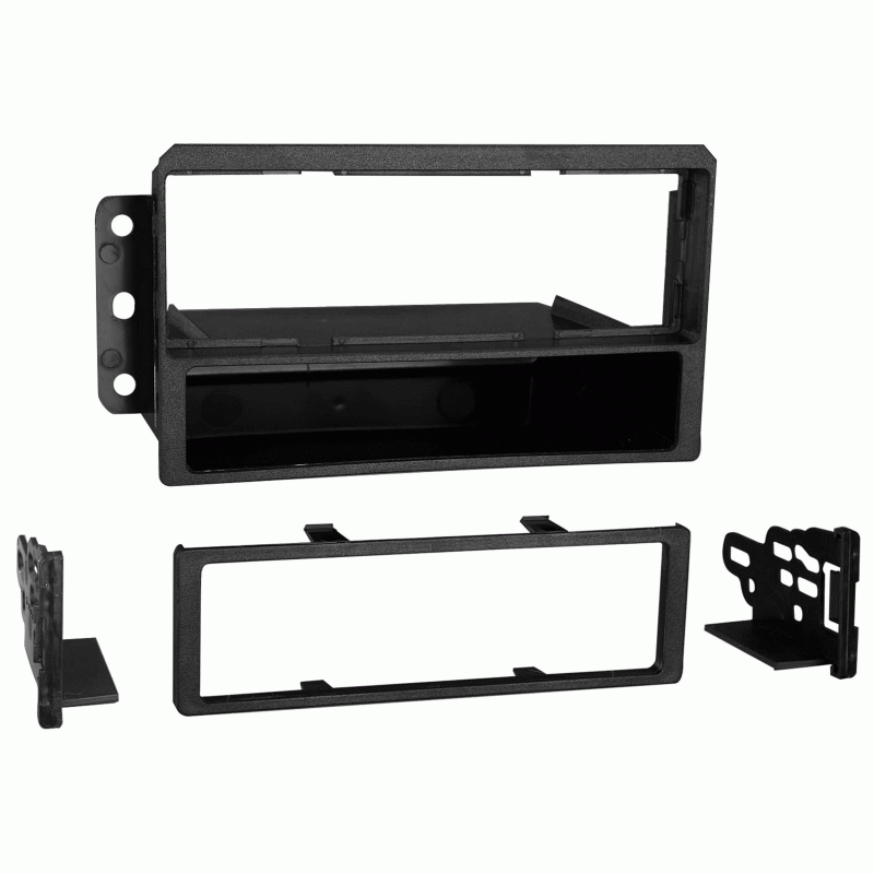 Metra 99-1004 Dash Kit Fits select 1998-2004 Isuzu and Honda models — single-DIN radios (Black)