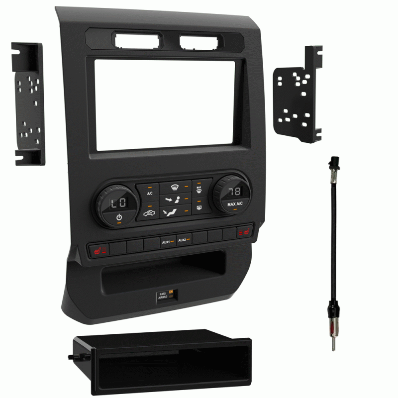Metra 99-5849CH Ford F-150 2015-17 (with Single-Zone Climate Control) - Turb