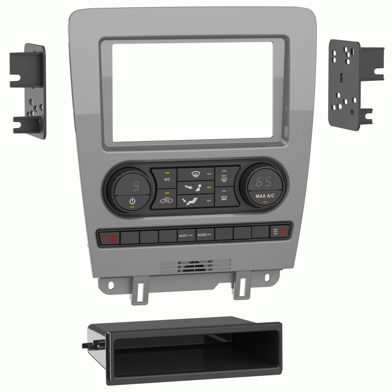 Metra 99-5853CH Ford Mustang 2010-2014 - with Single Zone, Manual Climate Co