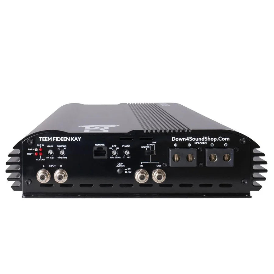 Down4Sound TeemFideen Kay 15000W RMS Monoblock Amplifier