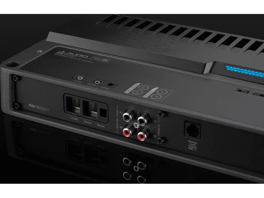 JL Audio RD1500/1 Mono subwoofer amplifier — 1,500 watts RMS x 1 at 2 ohms