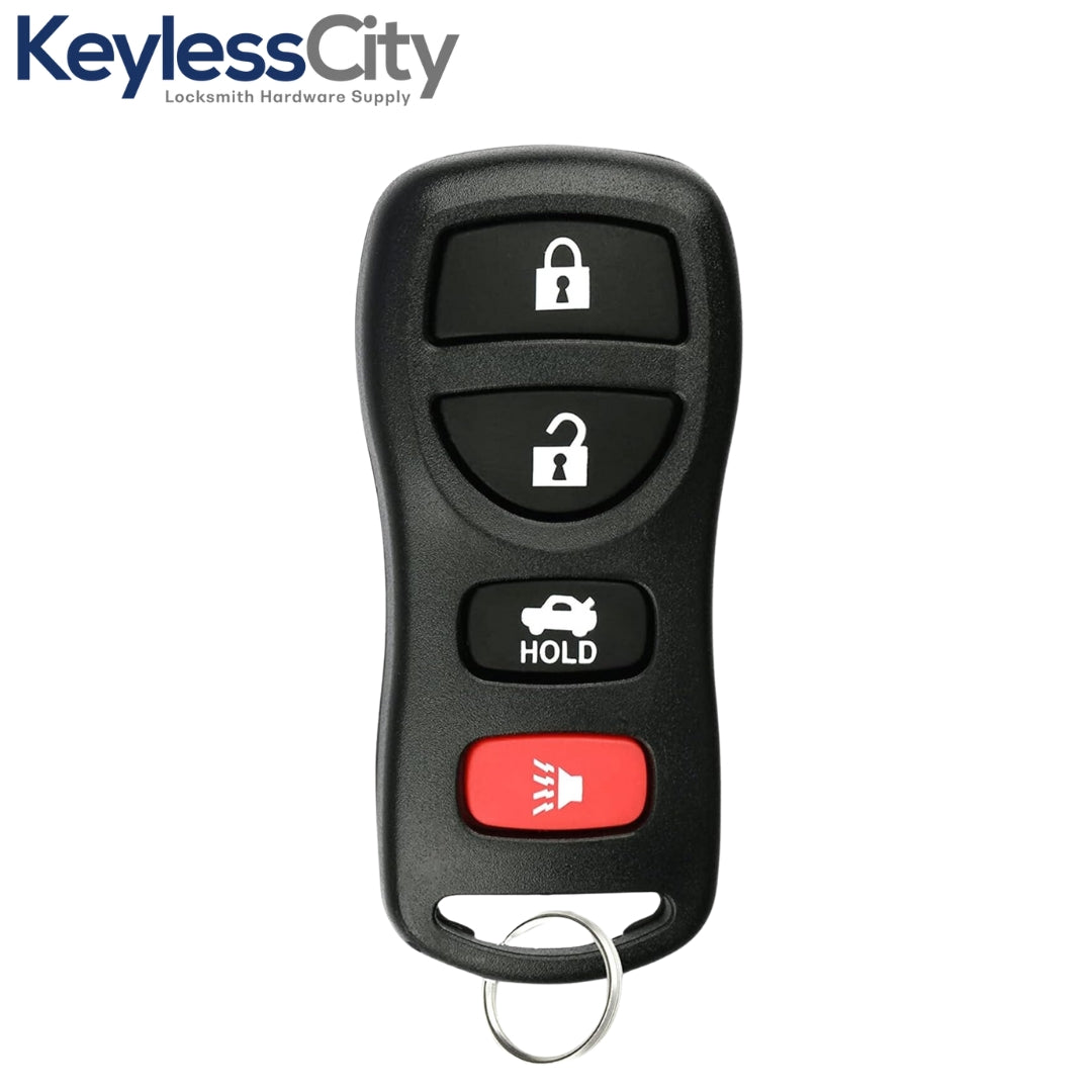 2002-2017 Nissan / Infiniti / 4-Button Keyless Entry Remote / KBRASTU15 (AFTERMARKET)