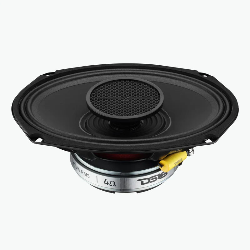 6x9” Hybrid Motorcycle Speaker Bundle – Slim 2-Way Loudspeakers + Sealed ABS Baffles (Pair) | IP65 Water-Resistant, High Output