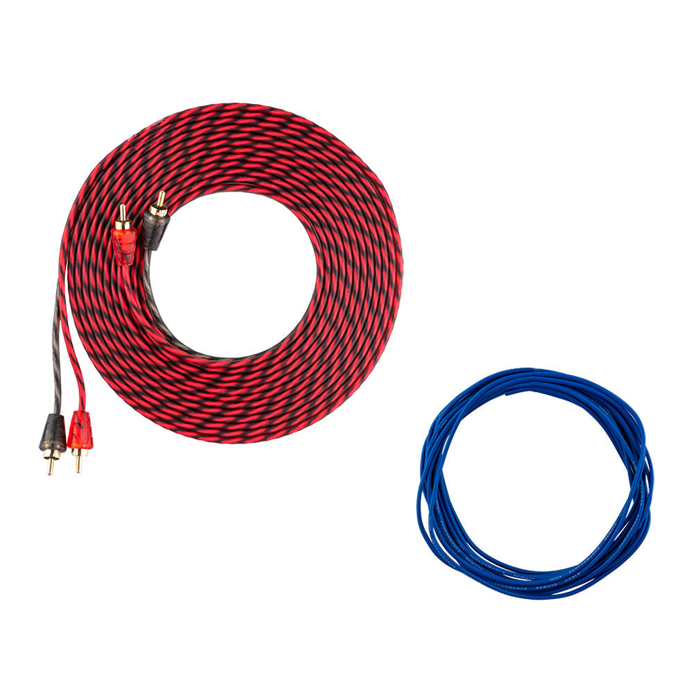 DS18 AK4 Complete 4 Gauge CCA Amplifier Installation Wiring Kit