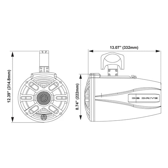 db drive APT8RGB-XW : 8