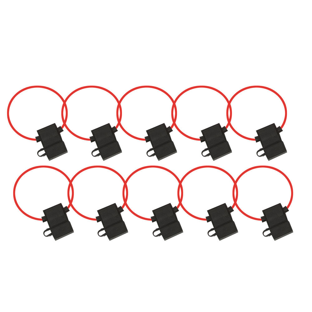 ATM Fuse Holder With Cover 16 Gauge - Package of 10