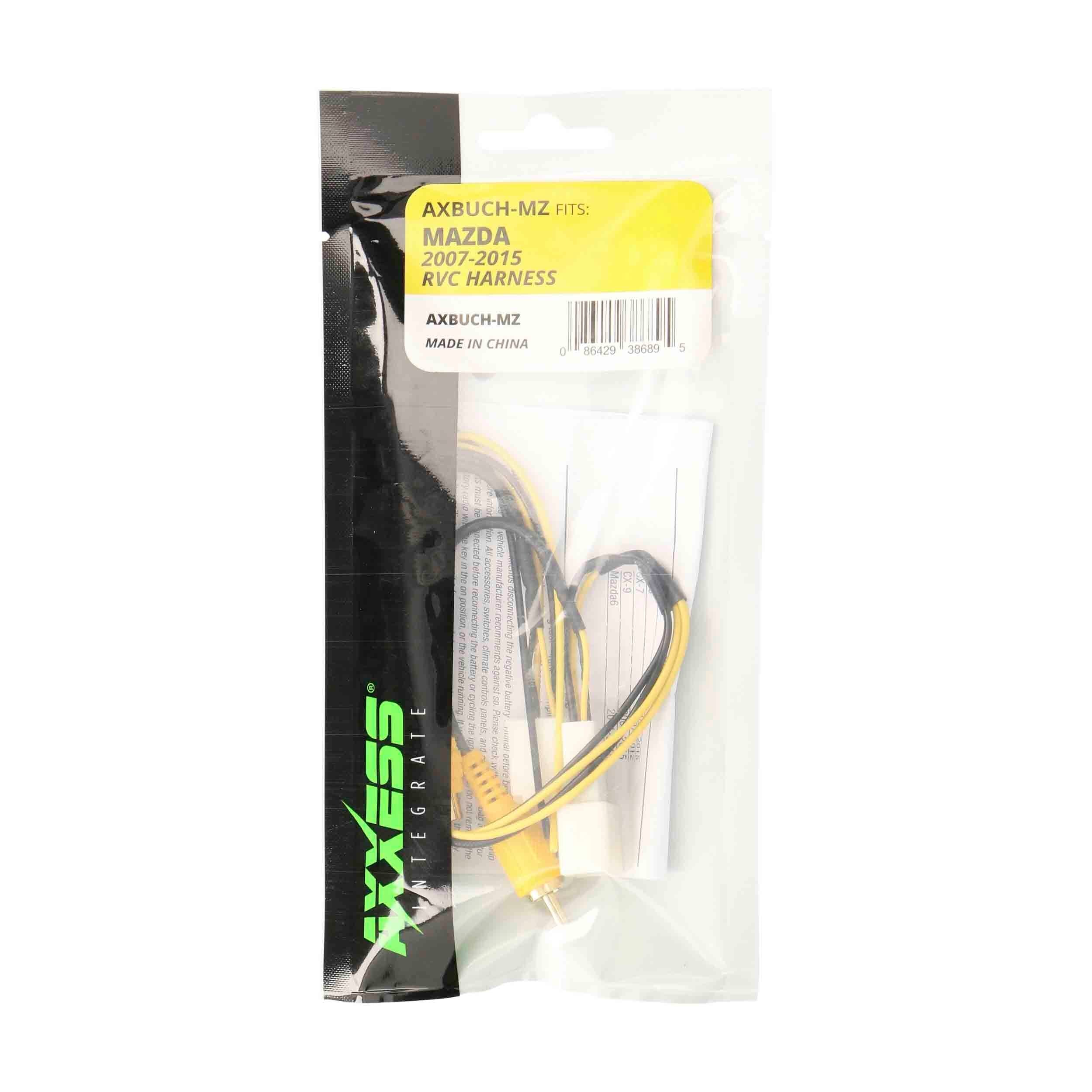 AXBUCH-MZ Mazda Backup Camera Retain/Add-On 2007-2015