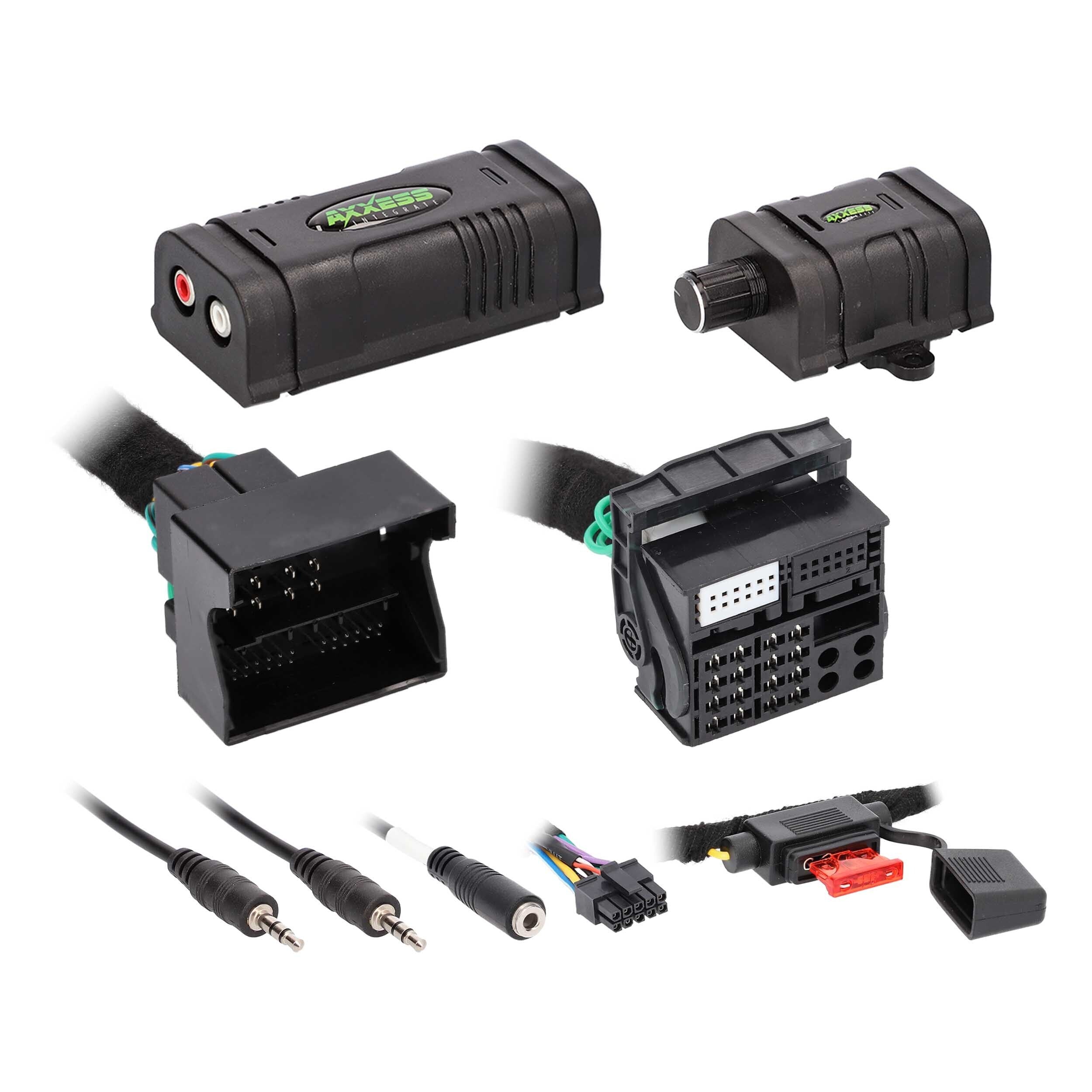 AXLOC-BM1 2-Channel line Output Converter - Fits BMW/MINI/VW 2001-2017