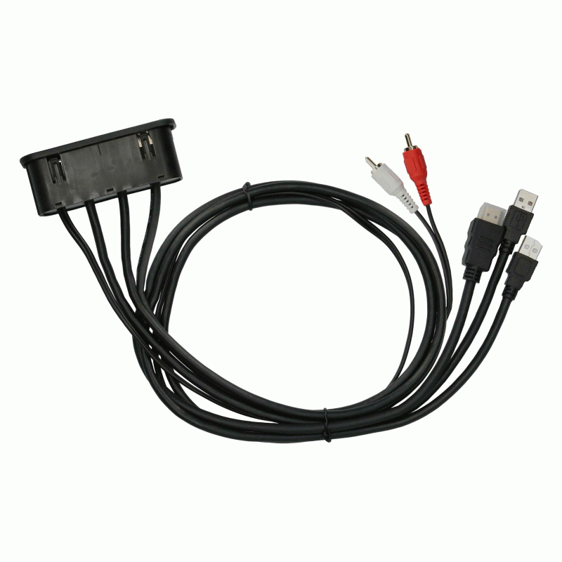 AXUSB-CH1 USB/AUX/HDMI Replacement Panel 3 Feet - Chrysler/Dodge/Jeep