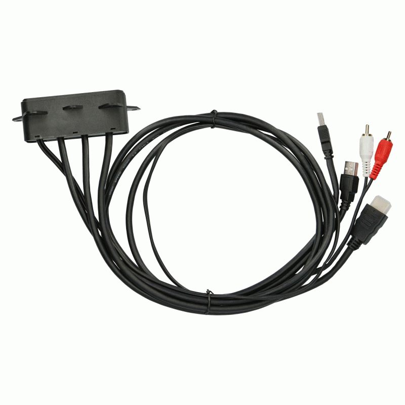 AXUSB-CH2 USB/AUX/HDMI Replacement Panel 3 Feet - Chrysler/Dodge/Jeep