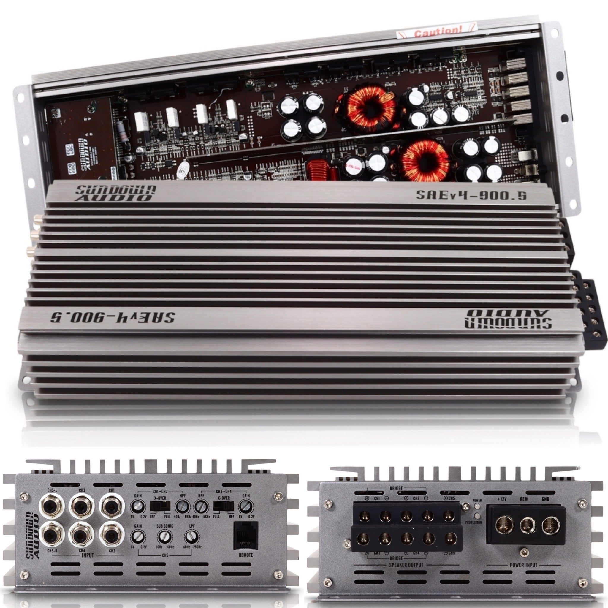 SUNDOWN AUDIO SAEv4-900.5 5-Channel Amplifier