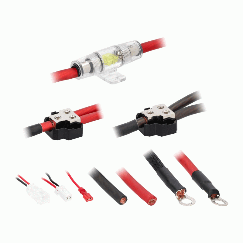 Metra BC-9704 Front Fairing Amp Wiring Kit Harley Davidson FLH & FLT 1998